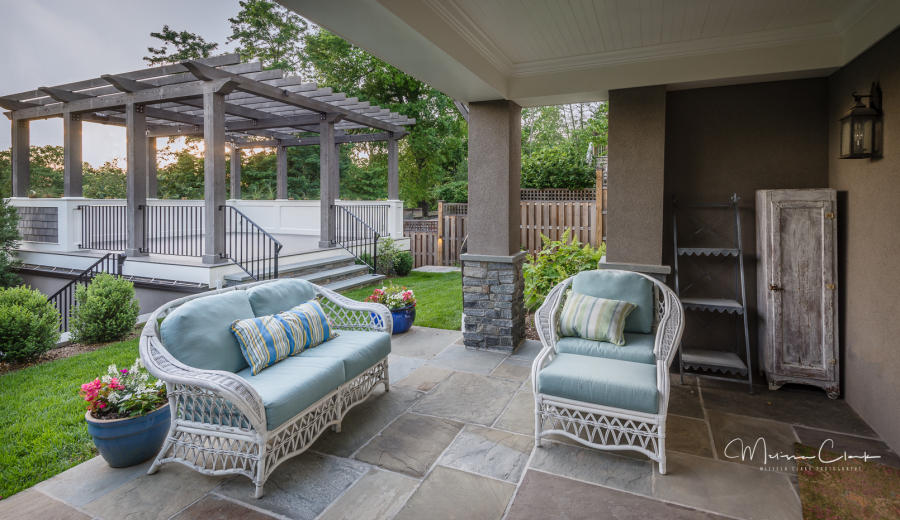 Patio and Pergola - After